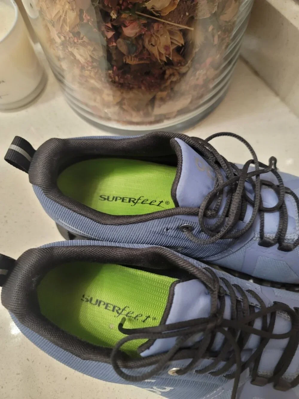 On Running Women's Light Blue Trail Runners